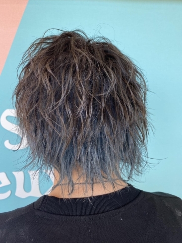 メンズインナーカラーブルーアッシュ Hair Sallon Conquest Deuxのニュース なめがた日和 行方市 メンズインナーカラーブルーアッシュ Hair Sallon Conquest Deuxのニュース なめがた日和 行方市