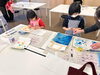 みんなそれぞれ下書きをして、ペイントと仕上げ！「【子どもトールペイント教室】﻿」