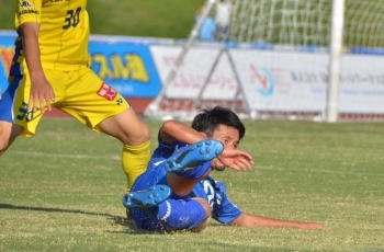 道上選手　最後まであきらめません！