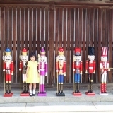 引田のレトロな町並みが異国情緒あふれる風景に！世界の人形祭2016