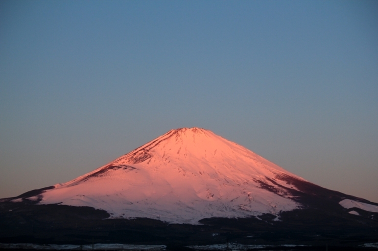冬限定の紅富士<br>【 ｉモード さんからの投稿】<br>