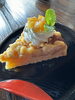 りんごとココナッツの酒粕クランブルタルト「【NEW酒屋スィーツケーキ】tanacafe（田中酒店）/甲賀市」