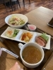 スープ+前菜+サラダ+ドリンクバーセット「祝！4月2日OPEN！プレオープンに行ってきました♪【宮崎市 LIHI 脳洗浄 筋膜リリース よもぎ蒸し 肌育】」