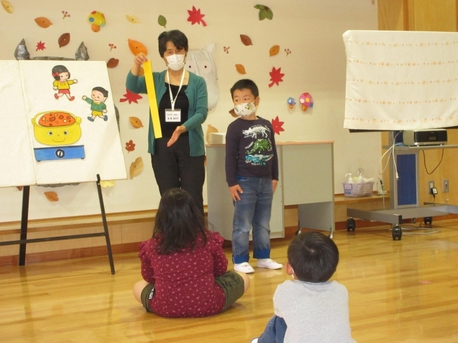 生まれたときはこのくらいの大きさだったんだよ「元気な体は自分で作る！」