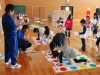 合同児童センターまつりでの一場面。
ゲームにチャレンジ！「黒部市立東部児童センター」