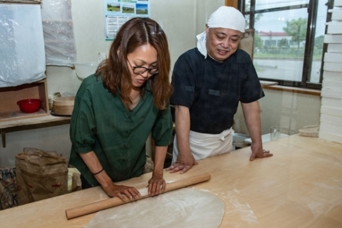 蕎麦打ち体験