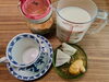材料の生姜はチューブでもOK「育児の合間のひととき♪　『インド式　簡単チャイティーの作り方』」