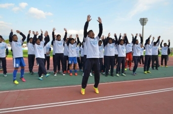 バンザイは中村選手の担当らいしいです