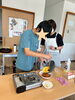 オムライスを包むのにも挑戦！「お昼ごはん、子どもたちが作ってます！」