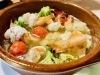 海老のアヒージョ🦐　パスタを入れてもOK！「忘年会・新年会予約受付中！　飲み放題当日OK！【100種類が飲み放題🍺✨・出水グルメ・肉グルメ・安心の無添加】」
