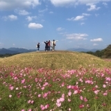 西都原古墳祭りにて、古墳の上に乗って良かったのけ？？