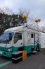奈良テレビの中継車を発見♪
