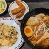 『新創作四川料理　萬來』で冷やし中華＋えび天ハーフセット【新居浜上部：本郷】