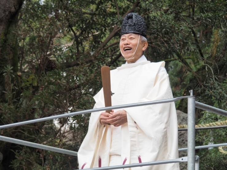 お笑い神事　開始スタート