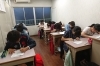 学校や休憩時間に元気な子も講習中は集中して取り組んでいます。「のぞみ学習塾」