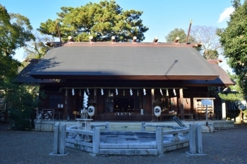 安久美神戸神明社　本殿