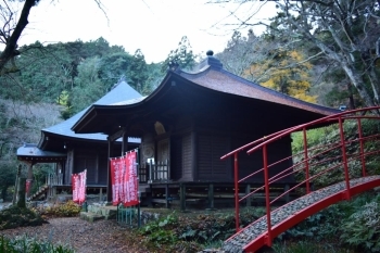 普門寺　本堂・大師堂・弁天堂周辺