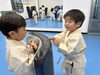 「1月17日(土)の稽古風景≪ 明石/空手/スポーツ/運動/幼児/小学生/お稽古/習い事≫」