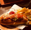 ホットドッグ　サルサ「土曜のランチは♫」