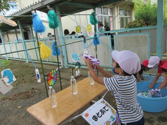 的あて！上手く当たるかな？？「＊楽しかったね♪親子お楽しみ会＊」