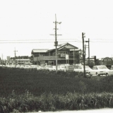 昭和40年頃のレストラン大湖前の道