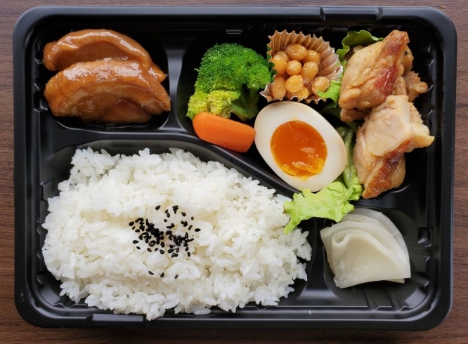 車麩の煮物と定番味玉！！「手作り500円弁当☆紹介」