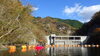 「紅葉ダム湖でカヌー」