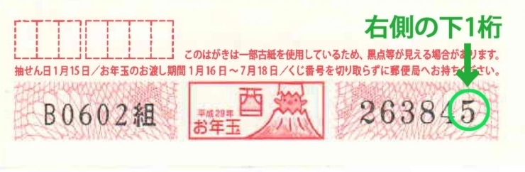 17年 お年玉年賀はがきの当選番号が発表されました 佐賀 暮らしの便利帳 まいぷれ 佐賀 神埼