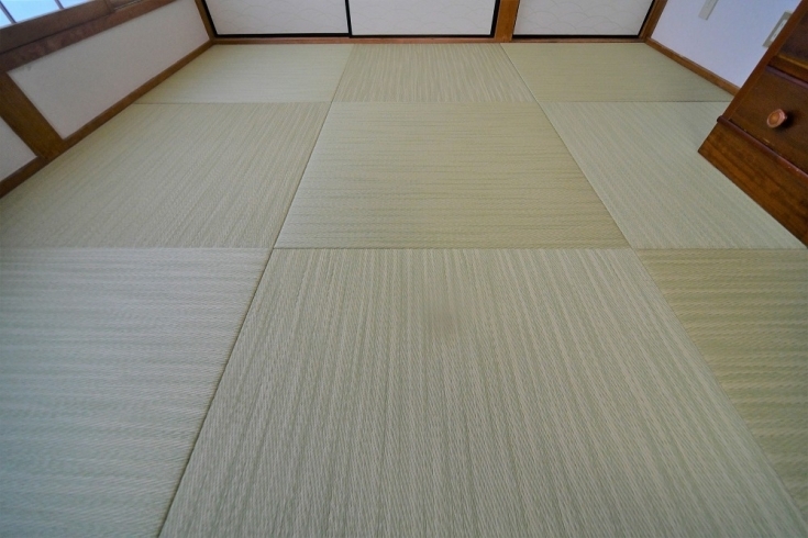 「#京都八幡市リフォームは和紙畳リフォームでした。」