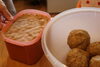 作ったお味噌は２kgずつ詰めていただきました。「お味噌作り教室【宮崎で手作りおみそを作るならスターズクッキングクラス】」