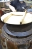 「大釜屋の茹たこは絶品です！」