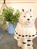 ニャンコのフラワーベース「かわいいワンコのフラワーベース！癒し顔です😊」