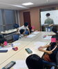 一生懸命に話を聞いています「科学実験教室を行いました！」