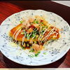 イカ焼き風のオムライス
