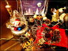 クリスマス ディスプレー「CHRISTMAS CANDLE NIGHT！洗練されたバータイムを演出します。」