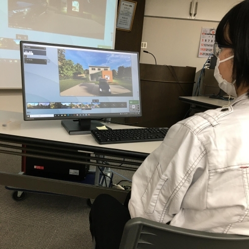 「３Dソフトウェアの講習会を受けました！」