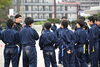桑江スタッフの説明に耳を傾ける生徒の皆さん「ーラグパパのつぶやきー　その③　二之江中学校でのタグラグビー授業🏉」