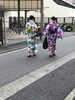 出発の時は曇り空でしたが、、、。「雨でも開催柴又散策ツアー【葛飾区限定！成人式の豪華振袖フルセットレンタル店】」