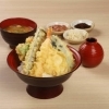 【ランチ】海鮮天ぷら定食（丼）