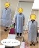 それぞれ出来上がったワンピースを着てみました。「初夏講座「リラックスワンピース」作りました 【鴻巣のハンドメイド&手作り教室・繭里】」