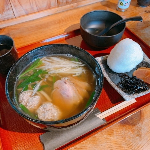 鴨南蛮はだし茶漬けもお楽しみいただけます「「そばランチ」継続中！」