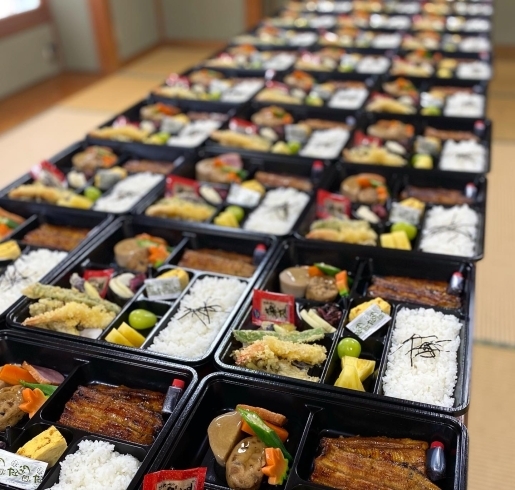 「うなぎ弁当【鴻巣市寿司屋　寿し屋のいしい】」