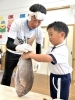 「八女市で保育園をお探しの方へ　🐟園長先生のお魚触れ合い教室🐟」