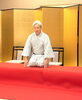 ご挨拶中の杵屋和吉先生❣「【中央区の長唄教室】【銀座の長唄教室】杵屋和吉先生の「ゆかた会」へ参加しました♪」