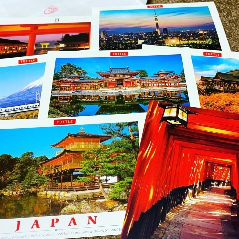 日本の有名な風景の絵葉書。どこかわかりますか？「他とは違うのには理由があります　【伊丹の幼児・小学生・中学生指導塾　本物の国語・英語を学ぶ】」