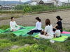 原田ファーム　ファームヨガ「大成功！！！　贅沢な一時を提供します」