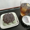 柴又名物草だんご＋コーヒー（ホットorアイス）