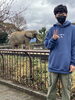 「動物園に行きました。」