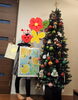 学校で金賞をとりました! 華やかで可愛らしい作品「オンラインXmas会2022年」