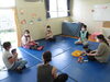 お話タイムの一場面☆「今日は「こりす組」がありました！」